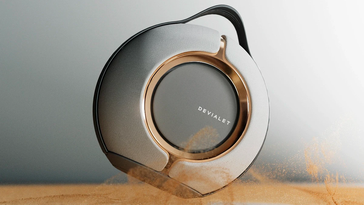 colunas de som mania da devialet