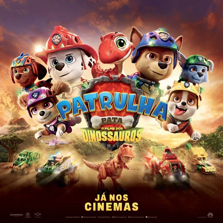 Patrulha Pata O Filme dos Dinossauros Poster