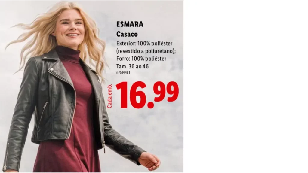 lidl casaco