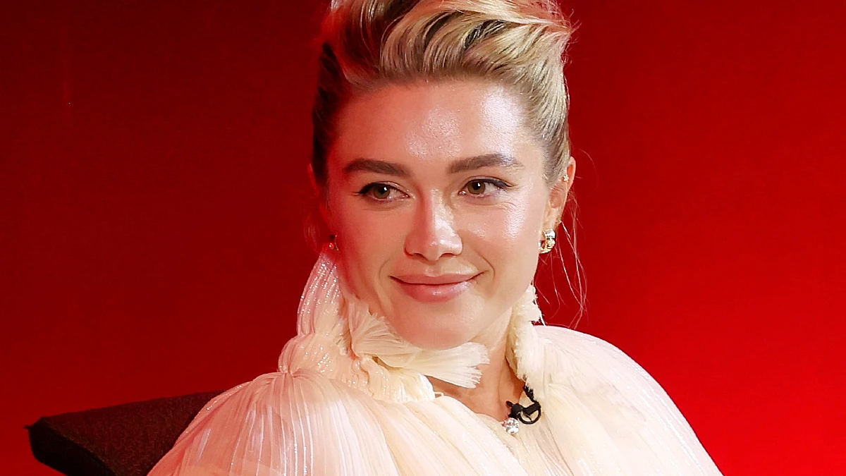 Florence Pugh during the East of Eden Panel