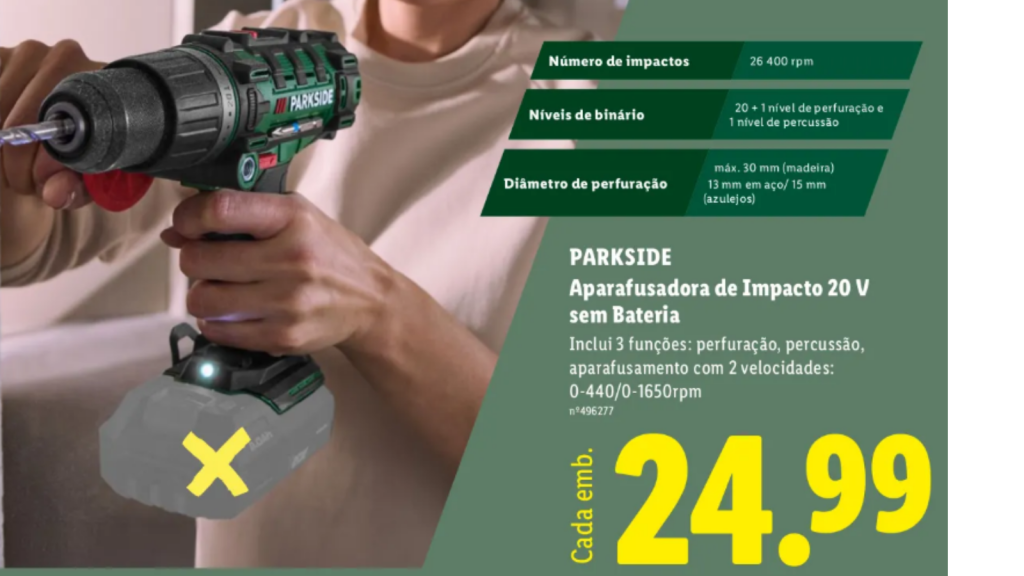 lidl aparafusador