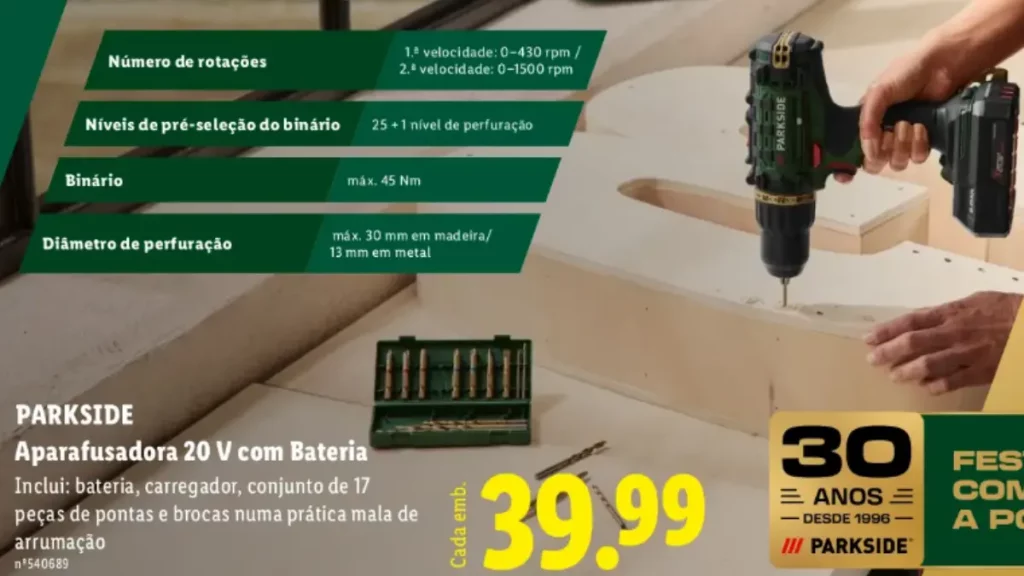 lidl aparafusadora