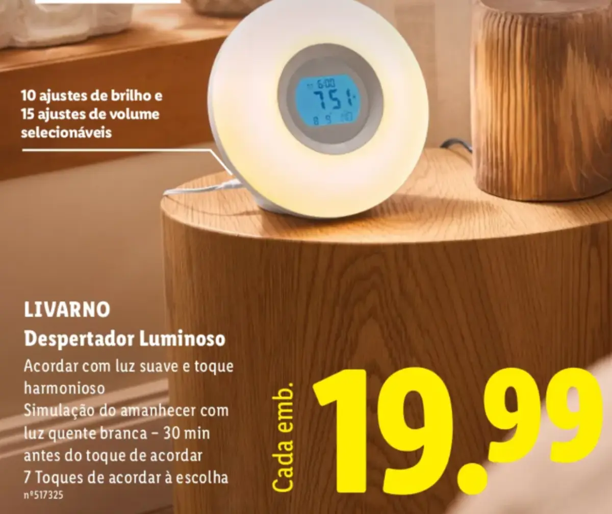 lidl despertador