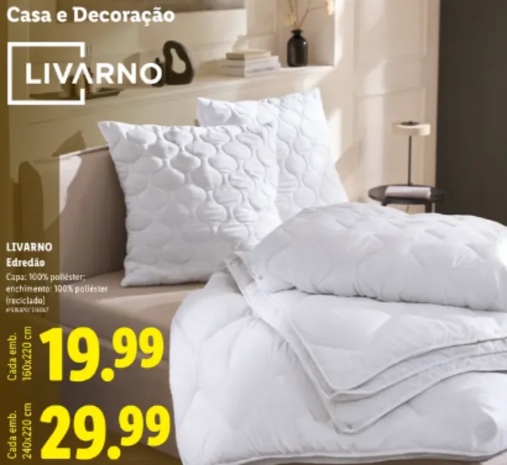 lidl edredão