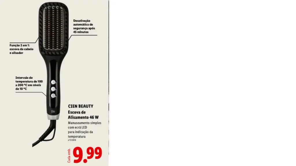 lidl escova alisamento dyson