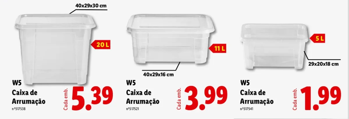lidl ikea caixas