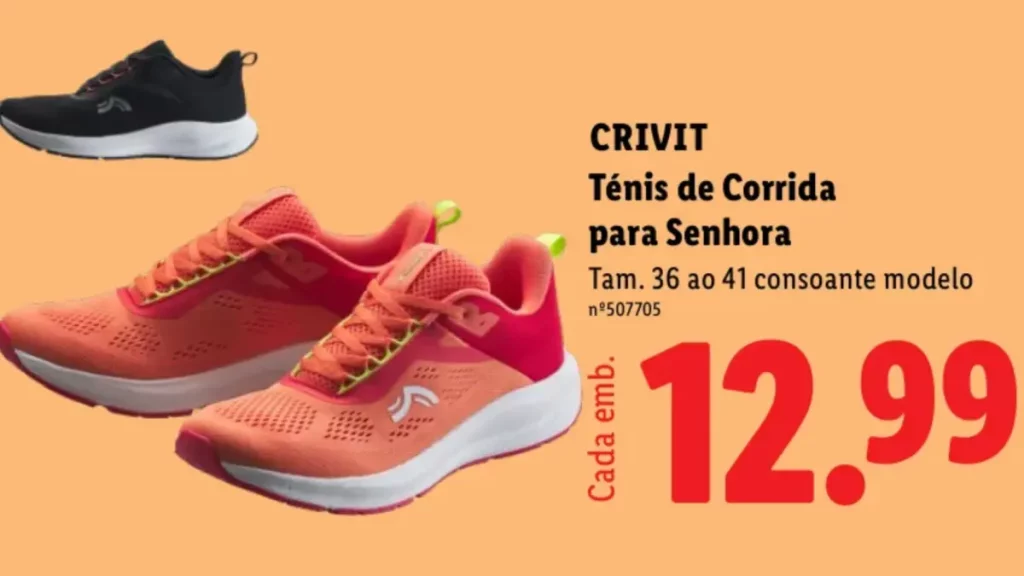 tenis lidl senhora