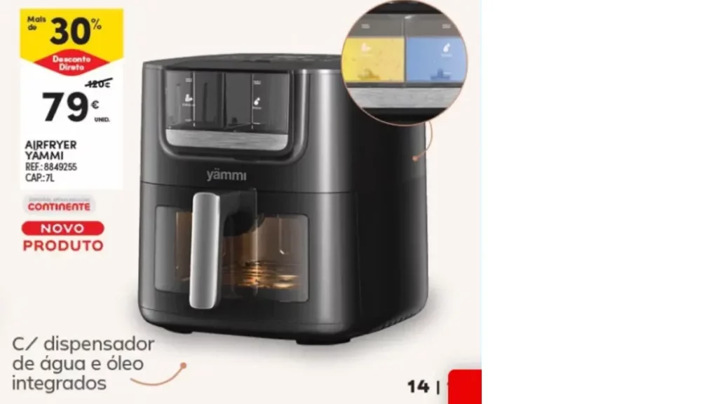 airfryer continente