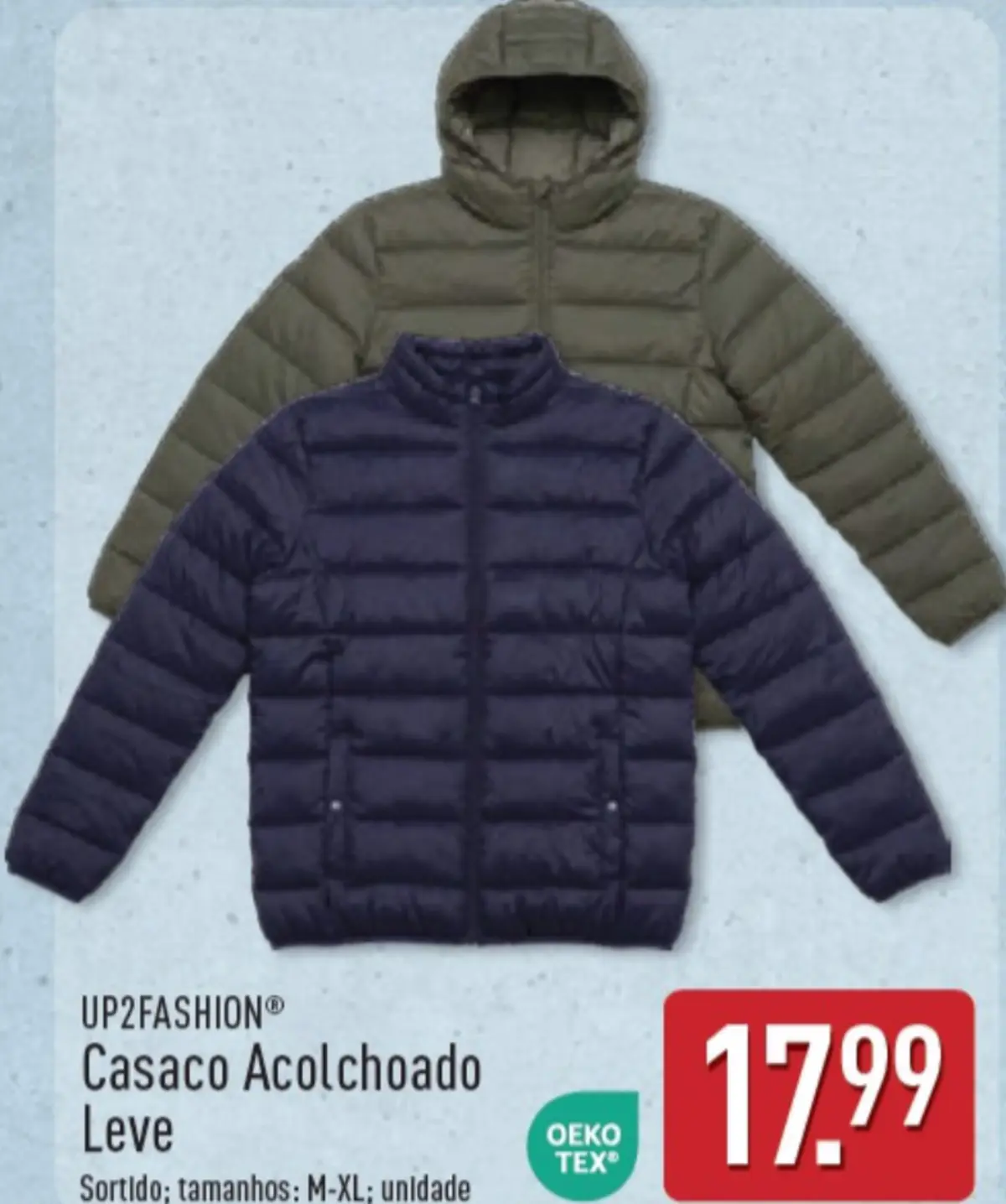 aldi casaco alcochoado