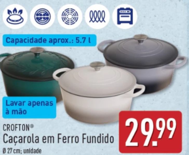 aldi panela de ferro