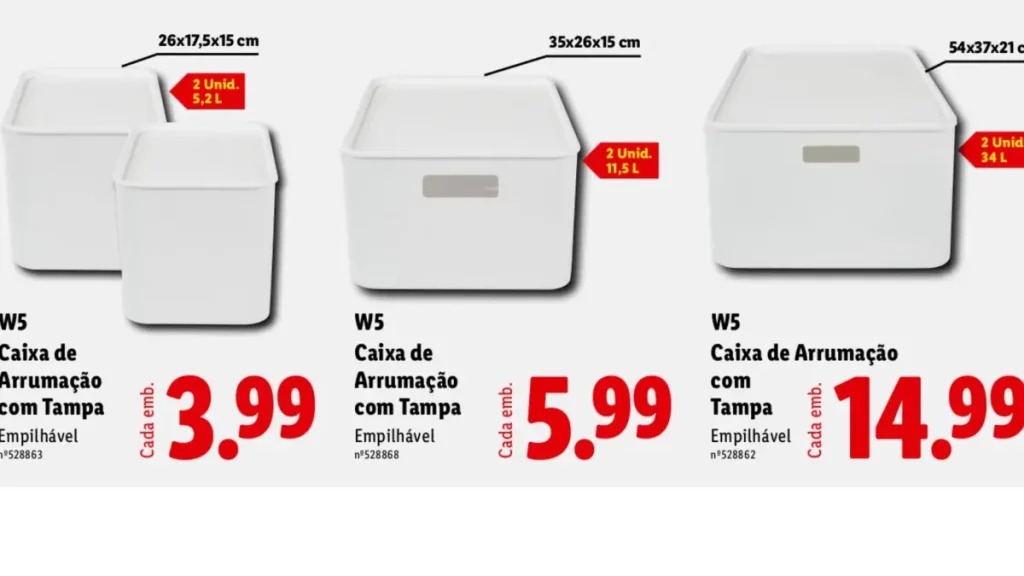 lidl caixas arrumação ikea