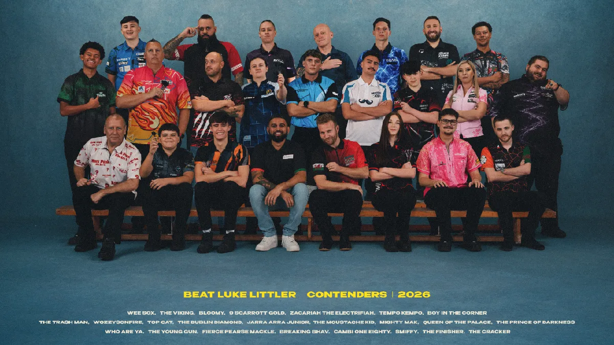 Os Concorrentes de "Beat Luke Littler", © Netflix