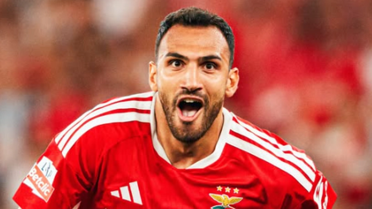 Vangelis Pavlidis, jogador do SL Benfica. © Pavlidis