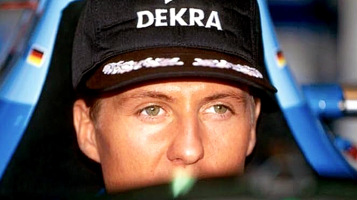 Michael Schumacher em "Schumacher" (2021), © B14 Film e © Netflix