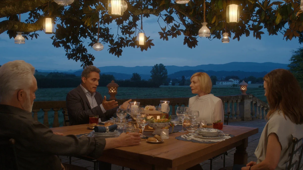 Uma das paisagens toscanas em "The Diplomat", © Netflix