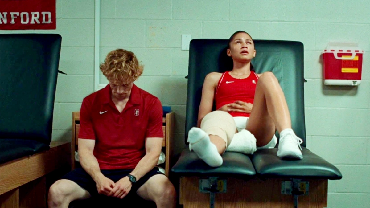 Zendaya e Mike Faist em Challengers, © 2023 Metro-Goldwyn-Mayer Pictures Inc. All Rights Reserved.