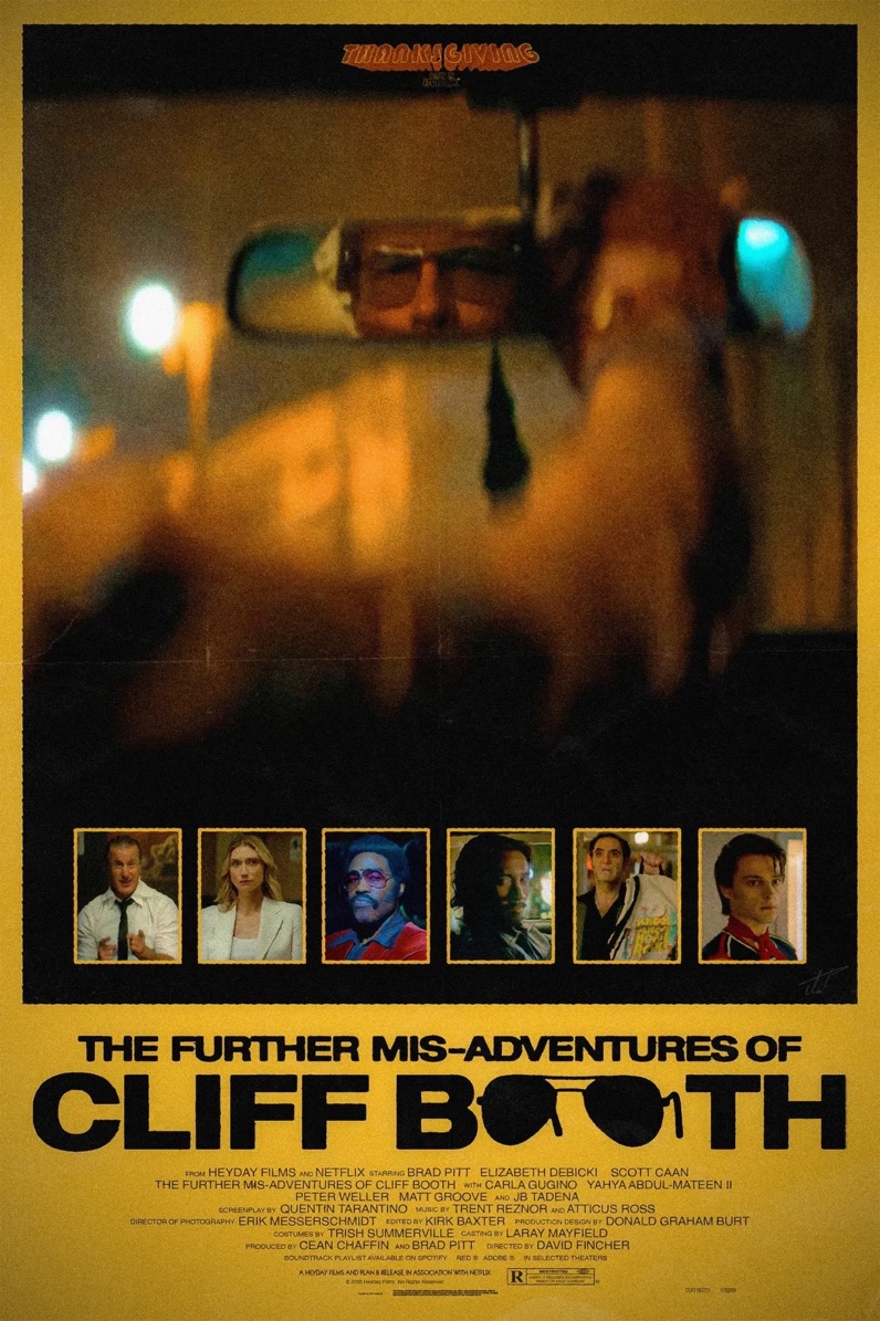 Poster for As Novas Desventuras de Cliff Booth