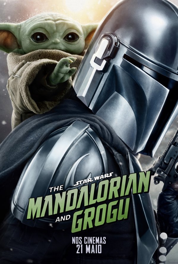 Poster for Star Wars: The Mandalorian e Grogu