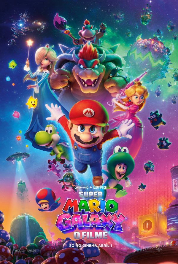 Poster for Super Mario Galaxy - O Filme
