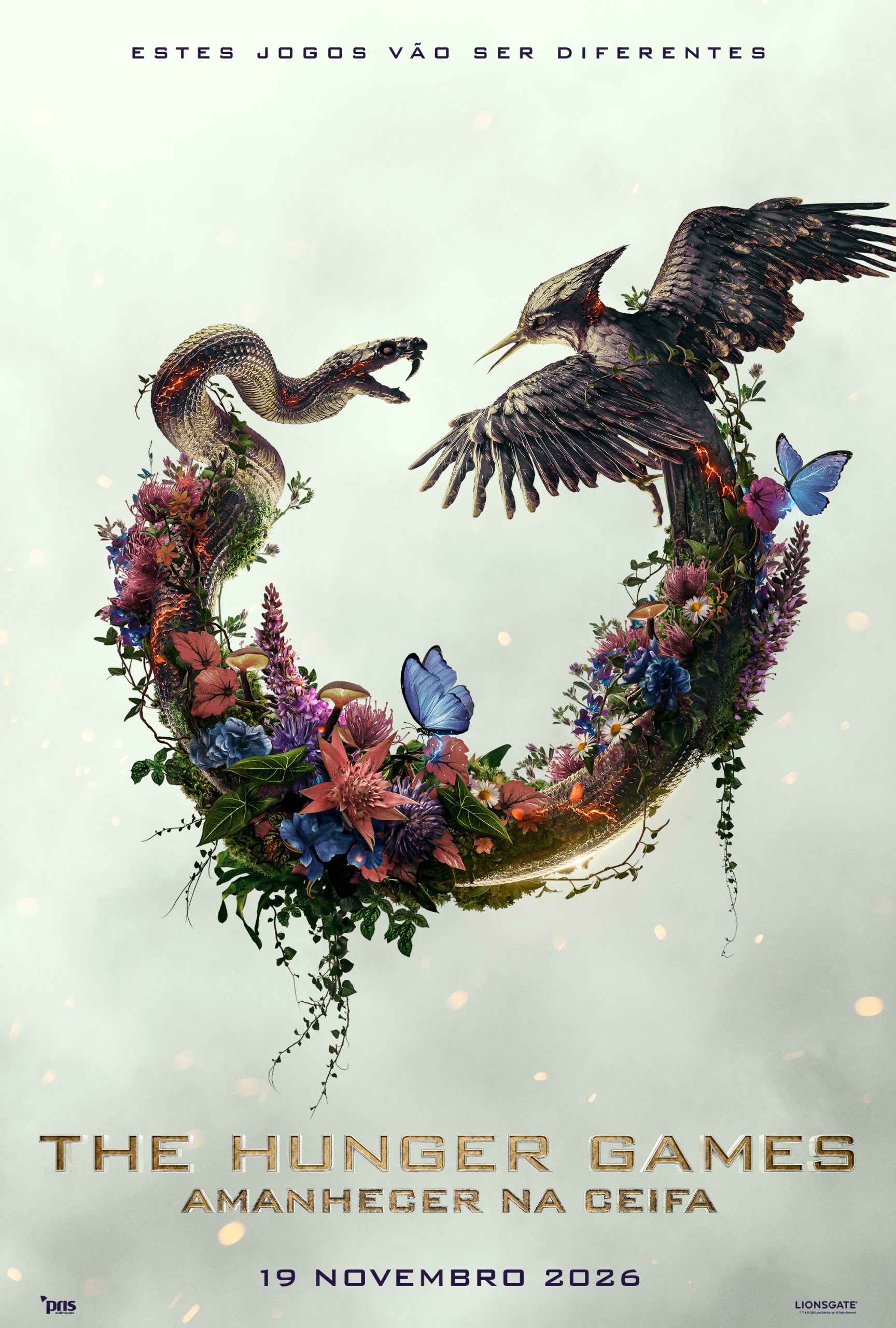 Poster for The Hunger Games: Amanhecer na Ceifa